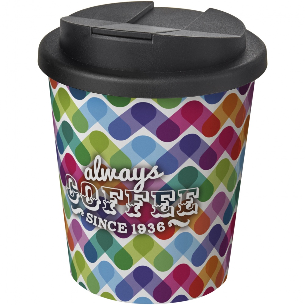 Logo trade promotional items picture of: Brite-Americano® Espresso 250 ml tumbler with spill-proof lid