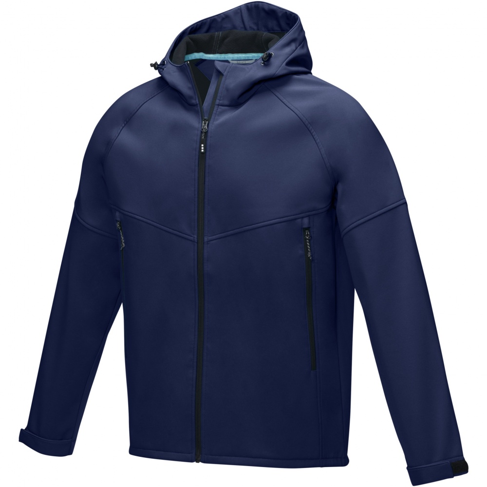 Logotrade promotional item image of: Coltan men’s GRS recycled softshell jacket