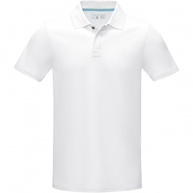 Logotrade promotional gift picture of: Graphite short sleeve men’s organic polo