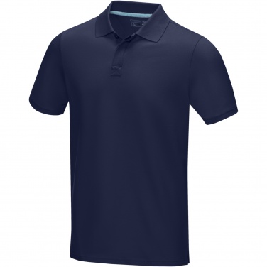 Logo trade promotional item photo of: Graphite short sleeve men’s organic polo