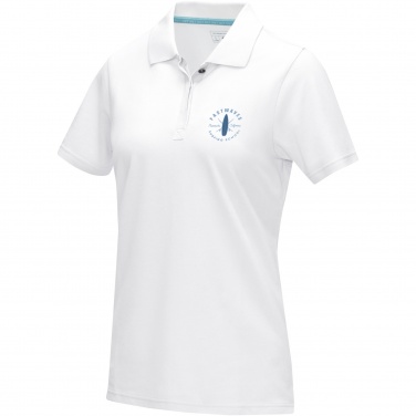 Logotrade corporate gift image of: Graphite short sleeve women’s organic polo