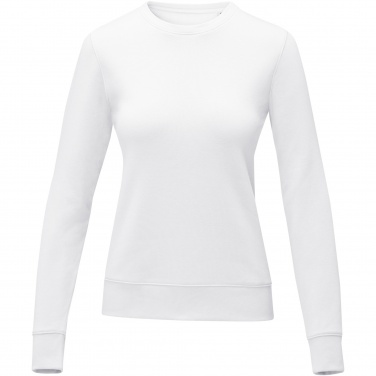 Logo trade corporate gifts image of: Zenon women’s crewneck sweater