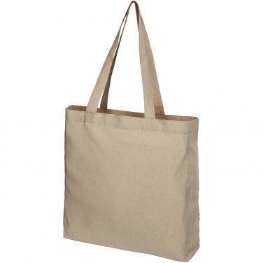 Logotrade promotional merchandise picture of: Pheebs 210 g/m² recycled gusset tote bag 13L