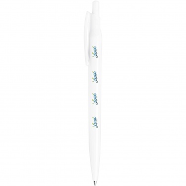 Logo trade advertising products image of: Alessio ballpoint pen made of recycled PET plastic