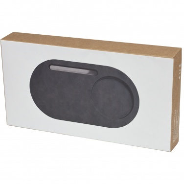 Logotrade business gift image of: Klip 5W wireless charging desk organizer