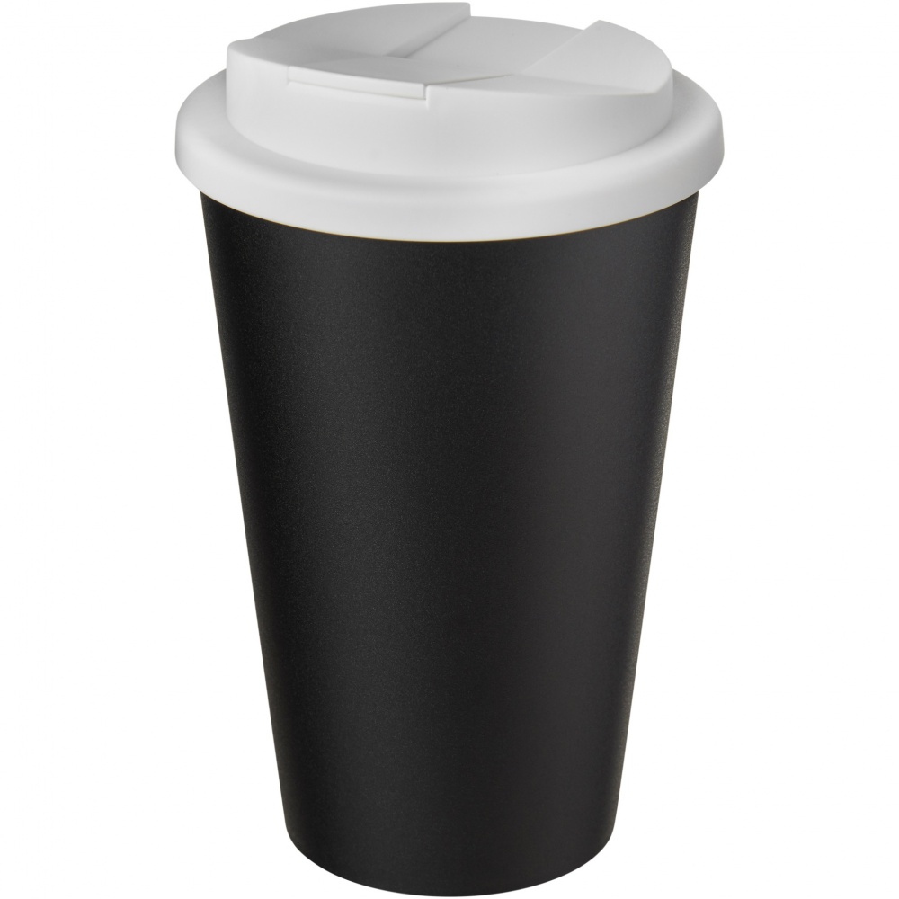 Logotrade promotional merchandise picture of: Americano® Eco 350 ml recycled tumbler with spill-proof lid