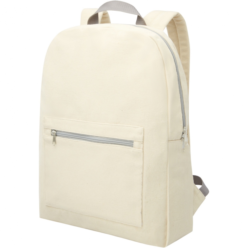 Logotrade promotional giveaways photo of: Pheebs 450 g/m² recycled cotton and polyester backpack 10L