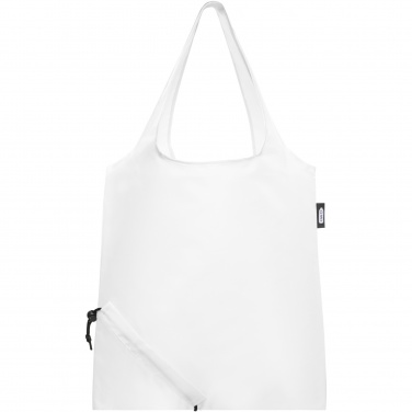 Logo trade corporate gift photo of: Sabia RPET foldable tote bag 7L
