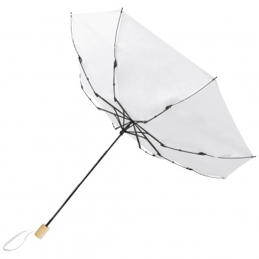 Logotrade promotional product image of: Birgit 21'' foldable windproof recycled PET umbrella