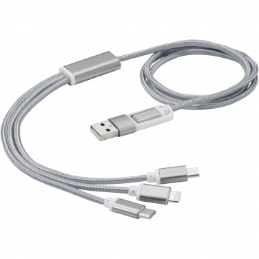 Logo trade promotional giveaways image of: Versatile 5-in-1 charging cable