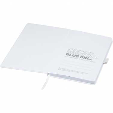 Logotrade promotional items photo of: Honua A5 recycled paper notebook with recycled PET cover