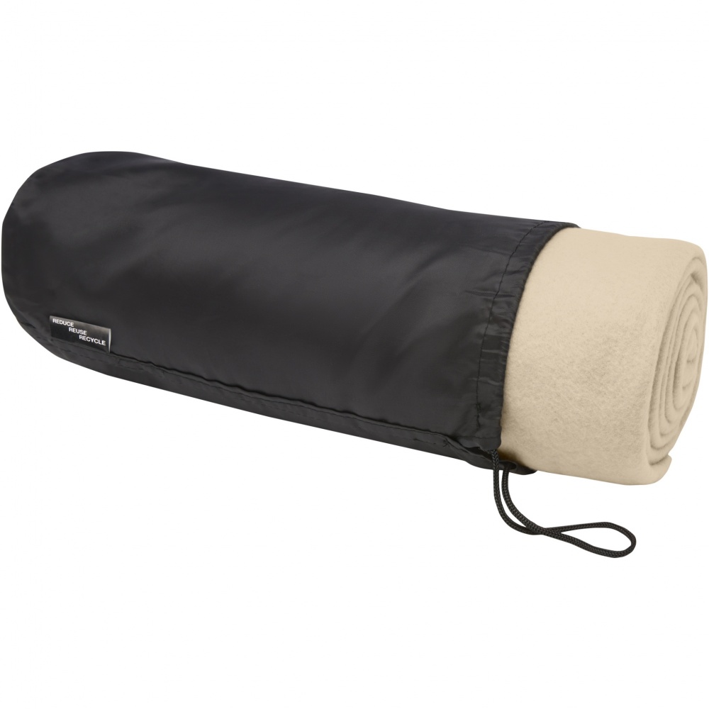 Logotrade promotional merchandise photo of: Willow GRS RPET polar fleece blanket