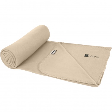 Logo trade advertising product photo of: Willow GRS RPET polar fleece blanket