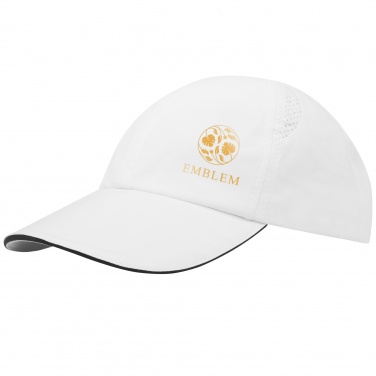 Logo trade promotional product photo of: Morion 6 panel GRS recycled cool fit sandwich cap