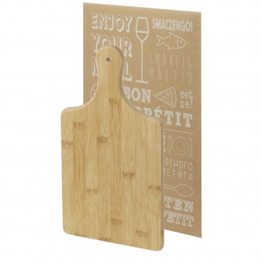Logotrade promotional merchandise picture of: Quimet bamboo cutting board