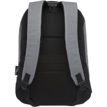 Logo trade corporate gifts image of: Cover GRS RPET anti-theft backpack 18L
