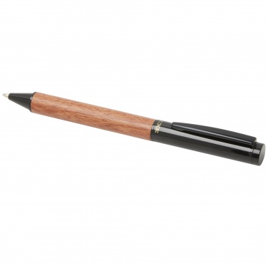 Logo trade promotional item photo of: Timbre wood ballpoint pen
