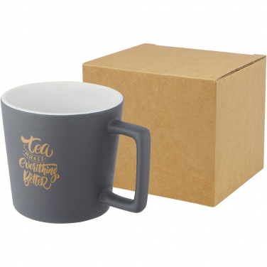 Logo trade corporate gifts image of: Cali 370 ml ceramic mug with matt finish