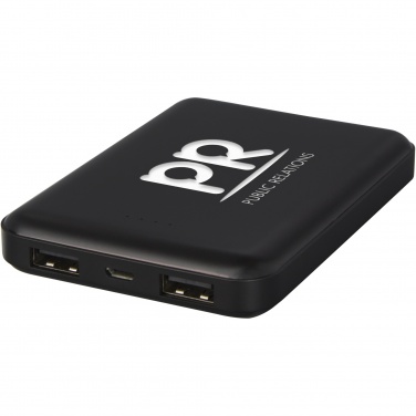 Logotrade promotional products photo of: Gleam 5000 mAh ultra slim light-up power bank