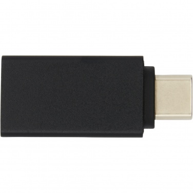 Logo trade promotional gift photo of: ADAPT aluminum USB-C to USB-A 3.0 adapter