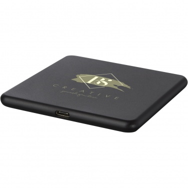 Logotrade advertising products photo of: Loop 10W recycled plastic wireless charging pad