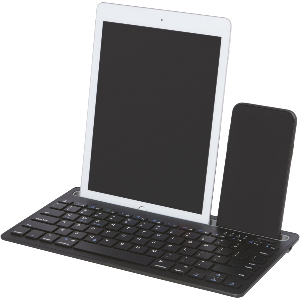 Logo trade promotional product photo of: Hybrid multi-device keyboard with stand