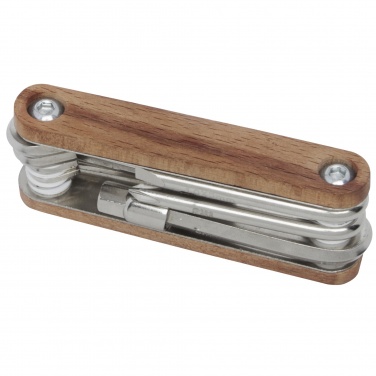 Logo trade advertising products picture of: Fixie 8-function wooden bicycle multi-tool