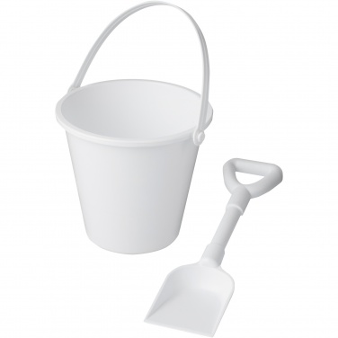 Logo trade promotional items image of: Tides recycled beach bucket and spade