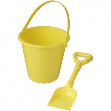 Logotrade promotional giveaway image of: Tides recycled beach bucket and spade