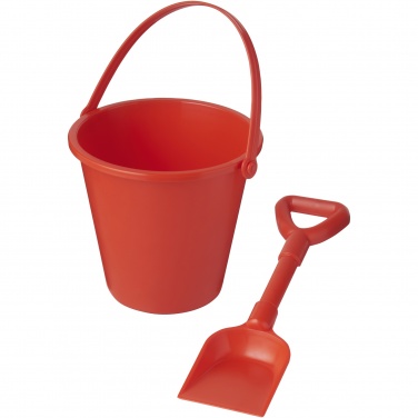 Logo trade advertising product photo of: Tides recycled beach bucket and spade