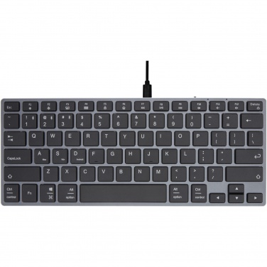 Logo trade promotional gifts picture of: Hybrid performance Bluetooth keyboard - QWERTY