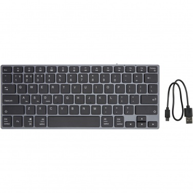 Logotrade promotional item image of: Hybrid performance Bluetooth keyboard - QWERTY