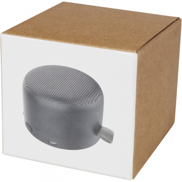 Logo trade promotional products image of: Loop 5W recycled plastic Bluetooth speaker