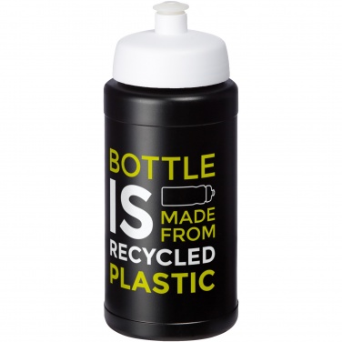 Logo trade advertising products picture of: Baseline 500 ml recycled sport bottle