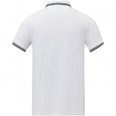 Logo trade promotional gifts image of: Amarago short sleeve men's tipping polo