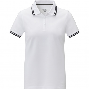 Logotrade promotional merchandise photo of: Amarago short sleeve women's tipping polo