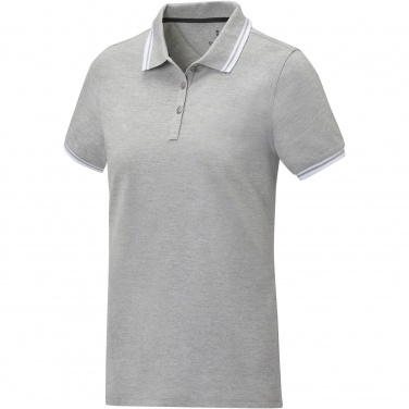 Logotrade promotional giveaway picture of: Amarago short sleeve women's tipping polo