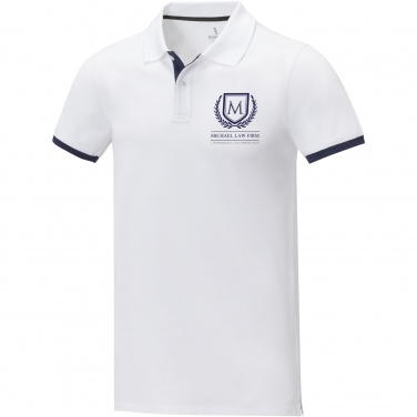Logotrade promotional giveaway picture of: Morgan short sleeve men's duotone polo