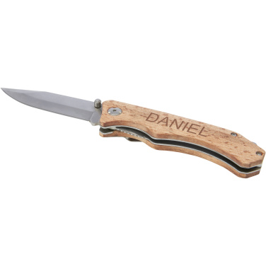 Logo trade promotional items picture of: Dave pocket knife with belt clip