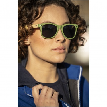 Logotrade promotional item image of: Sun Ray bamboo sunglasses