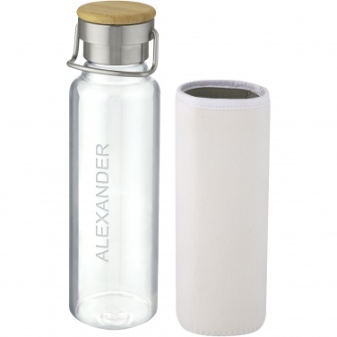 Logo trade corporate gift photo of: Thor 660 ml glass bottle with neoprene sleeve