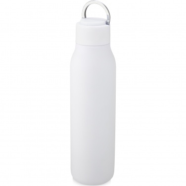 Logo trade promotional giveaways picture of: Marka 600 ml copper vacuum insulated bottle with metal loop
