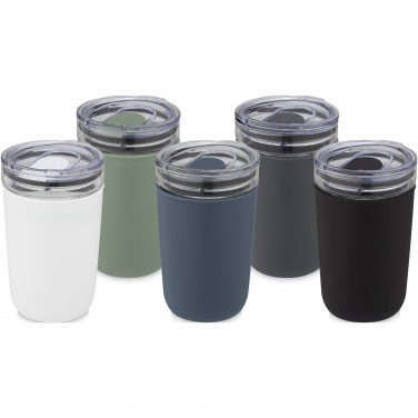 Logo trade promotional merchandise image of: Bello 420 ml glass tumbler with recycled plastic outer wall