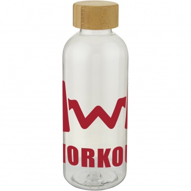 Logo trade promotional giveaways image of: Ziggs 650 ml recycled plastic water bottle