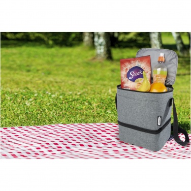 Logo trade promotional merchandise picture of: Tundra 9-can GRS RPET lunch cooler bag 9L