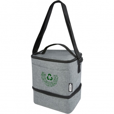 Logo trade business gifts image of: Tundra 9-can GRS RPET lunch cooler bag 9L