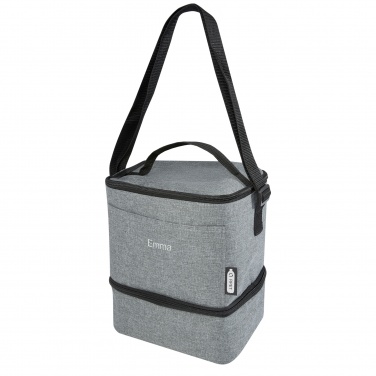 Logo trade promotional item photo of: Tundra 9-can GRS RPET lunch cooler bag 9L