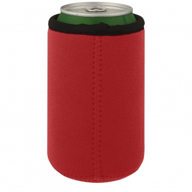 Logo trade promotional giveaways image of: Vrie recycled neoprene can sleeve holder