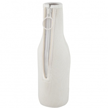 Logo trade promotional merchandise picture of: Fris recycled neoprene bottle sleeve holder