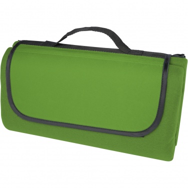 Logo trade promotional items image of: Salvie recycled plastic picnic blanket